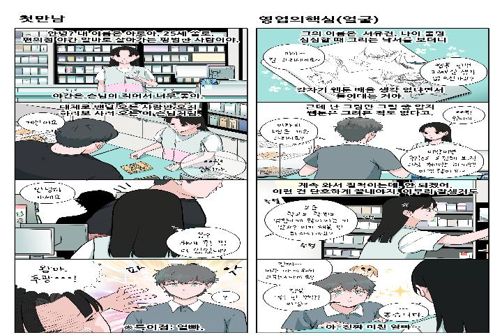미남의 영업